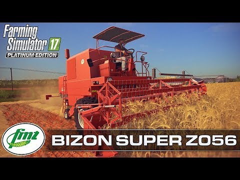 FMŻ BIZON SUPER Z056 Introduction - Farming Simulator 17 Platinum Edition