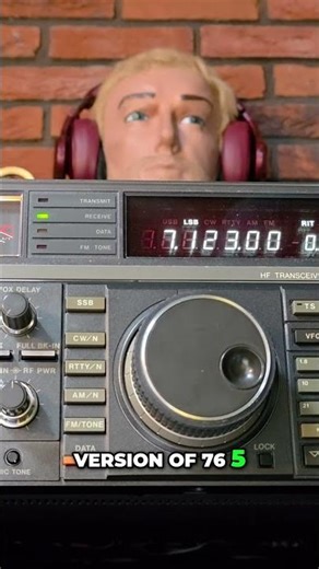 Icom IC-760Pro: My Favorite HF Transceiver Tested #shorts