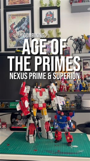 Is it that bad? | Combining: #transformers Age of the Primes Nexus Prime & Superion