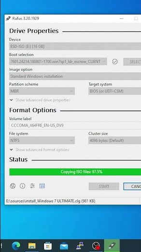 Rufus Bootable USB Windows 7 - How to make it