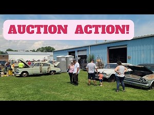 We found UNEXPECTED Treasure at this machine shop estate auction! Cars, parts, engines, & more!