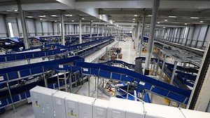 Découverte de la nouvelle plateforme Colissimo à Douvrin