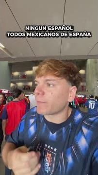 URUGUAYAN CAN'T BELIEVE THE SUPPORT MEXICANS ARE SHOWING THE SPANISH NATIONAL TEAM