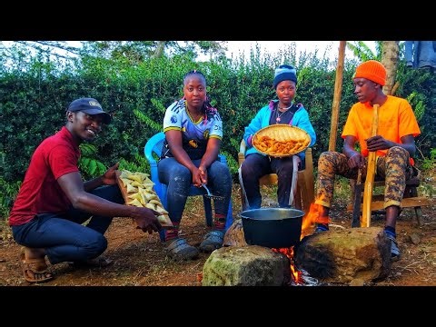 African Village Family Cooking Beef Samosas | Grandma’s Traditional Recipe
