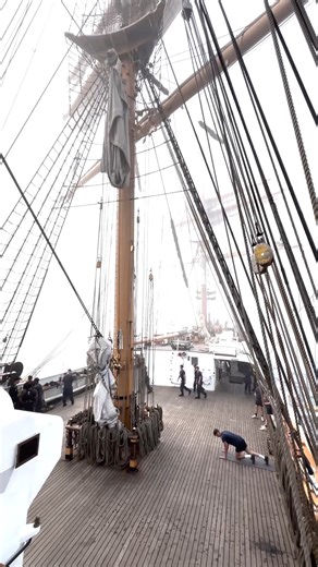 39K views · 1K reactions | We don't let a little pea soup get in our way ⛵ #coastguard #sailing #uscg #fog | United States Coast Guard Barque EAGLE | Facebook