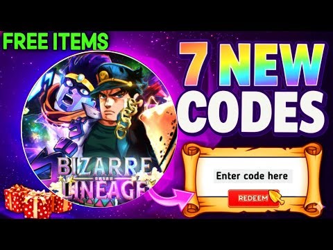 *SECRET UPDATE!* | BIZARRE LINEAGE CODES 2026 (ROBLOX BIZZARE LINEAGE)