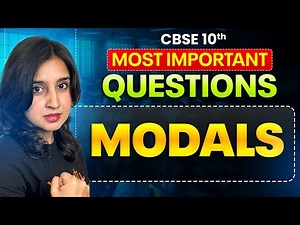 Modals Most Important Questions | CBSE 10th Board Preparation | by Asmita Mam