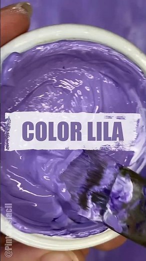 💜 Descubre cómo mezclar el Lila #shorts #color #cómopintar #manualidades