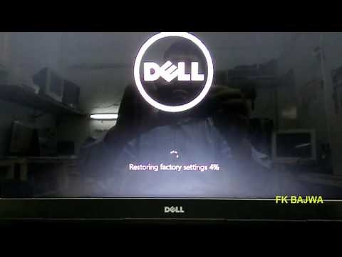 RUN Recovery on ANY DELL Laptop WINDOWS 10