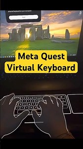 Use a virtual keyboard on ANY flat surface with your Meta Quest!