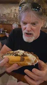 Trying a Philly Cheese Steak for the first time #phillycheesesteak