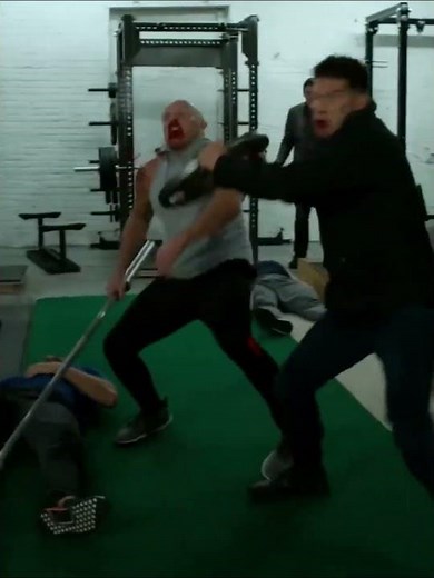 Punisher vs Russian Gym Fight Scene The Punisher