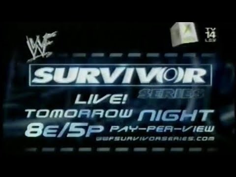 WWF Survivor Series promo 2001