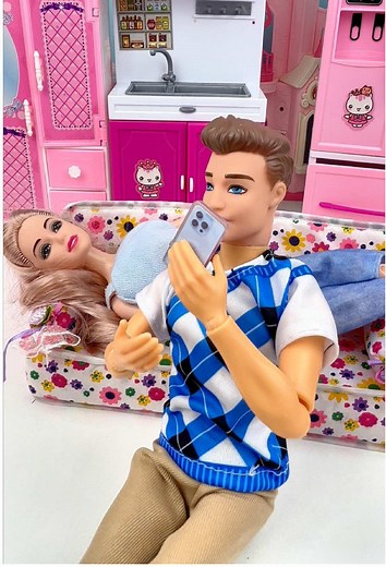 #barbie #doll #toys ☺️☺️☺️