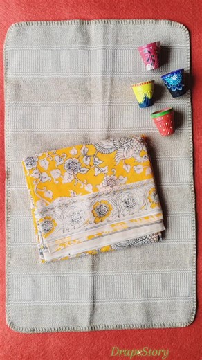 DrapeStory on Instagram: "Kalamkari Cotton Saree Perfect for daily wear, office, and casual outings. A timeless blend of tradition and simplicity. Price:700/- 📩 DM to order Free shipping across India 🚚 📸 All photos and videos are taken in day light. Colors may slightly vary due to lighting and screen settings Kalamkari cotton saree, traditional Kalamkari, soft cotton saree, breathable cotton, ethnic wear, daily wear saree, office wear saree, sustainable fashion, Indian handloom #KalamkariSare