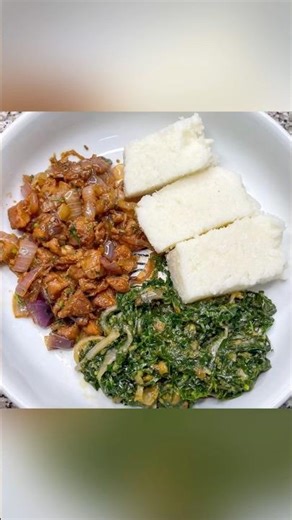 Ugali Recipe That's Actually Simple #shorts #food #tutorial