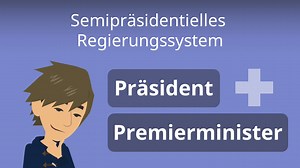 Semipräsidentielles Regierungssystem • einfach erklärt