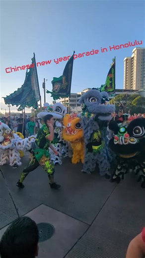 Chinese new year parade in Honolulu Hawaii #chinesenewyear #honolulu #hawaii #4723 #year4723