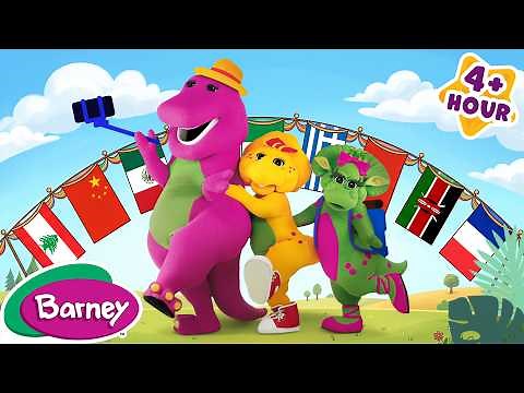 A Tour Around the World | Discovering Cultures | Barney the Dinosaur