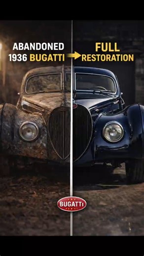 Restoring a Forgotten 1936 Bugatti Atlantic | Pure ASMR