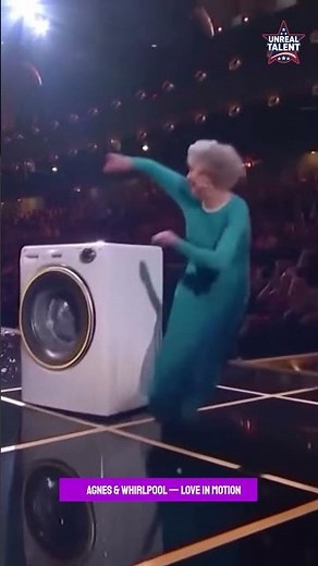 Grandma Dances with a Washing Machine — You Won’t Believe This! | Unreal Talent