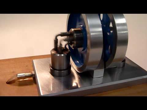 Compound "Elbow" Steam Engine in Action