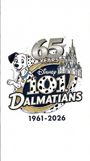 101 Dalmatians Disney cartoon 1961 65 years