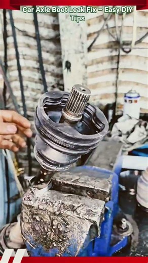 Car Axle Boot Leak Fix – Easy DIY Tips #automobile #mechanic #shorts