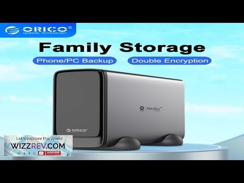 ORICO MetaBox Mini Personal Storage 3.5" Type C Network Attached Storage Automatic Backup