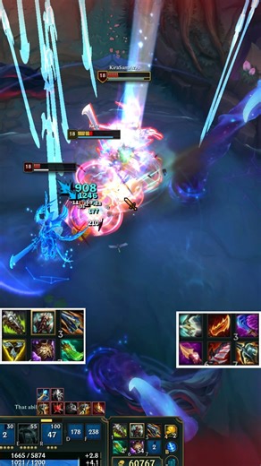 Kirenatcho on Instagram: "Illaoi vs Kayle Full Items fight? #leagueoflegends"