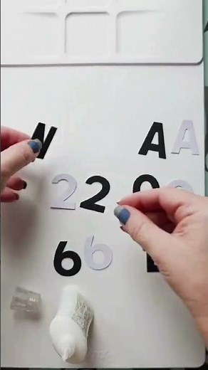 Alphabet Dies as Design Elements I Sizzix & 49 and Market