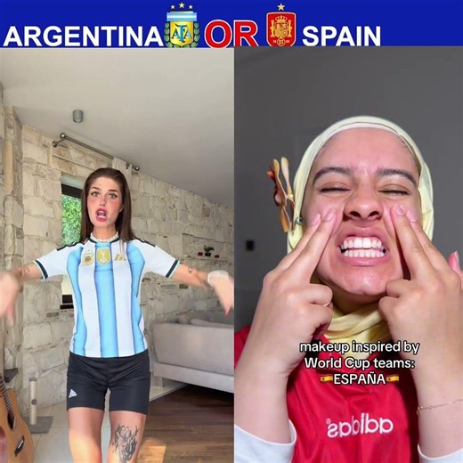 Argentina vs Spain World Cup 2026 Dance Battle 🔥 #football #worldcup #shorts