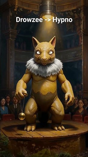 pov: drowzee evolves into Hypno #pokemon #drowzee #hypno #evolve