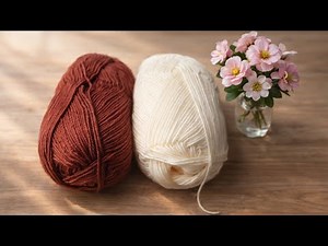 Easy Crochet for Beginners 🧶 | Learn Step by Step #beginnersstitch