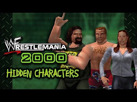 WWF WrestleMania 2000 - Hidden Characters