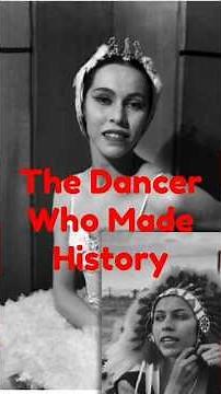 Maria Tallchief America’s First Prima Ballerina #history