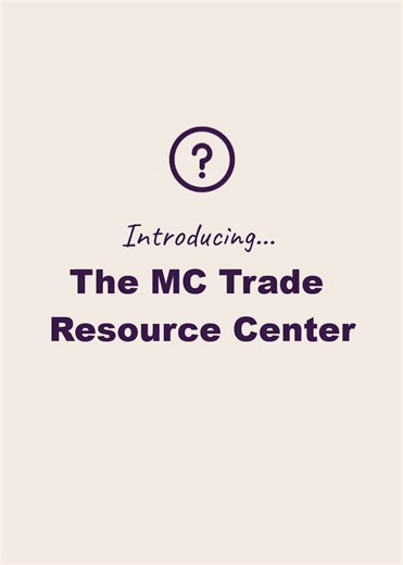 MC Trade Resource Center Video