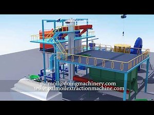 Small scale palm oil making machine, palm oil mill process machinery