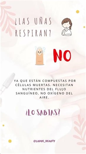 ¿las uñas respiran? #curiosidades