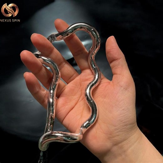 Infinity Loop Fidget Toy – Rotating Chain Desk Fidget, Hand Focus Smooth Sensory Stress Relief - Etsy