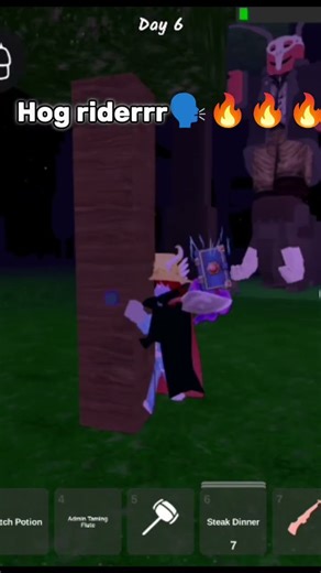Hog Riderrr😭✌️🥀💀#roblox #99nightintheforest #shorts