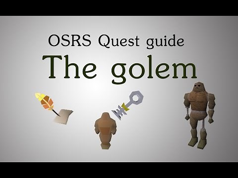 [OSRS] The golem quest guide