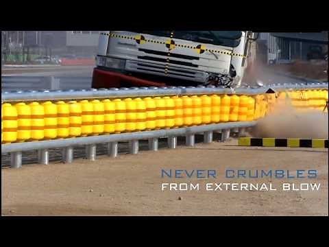 ETI roller system│ road safety barrier │ Safe Roads