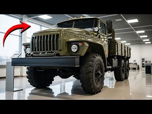 "URAL 4320 – The Beast of Soviet Roads! A Legendary Truck That Even Time Couldn't Break!"