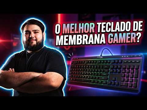 Teclado Excelente de membrana gamer RGB - HyperX Alloy Core RGB