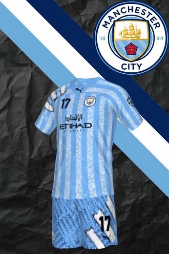 New Manchester City home kit, Kevin De Bruyne-17 #manchestercity #puma #etihadairways #kevindebruyne17 #fifakitcreator