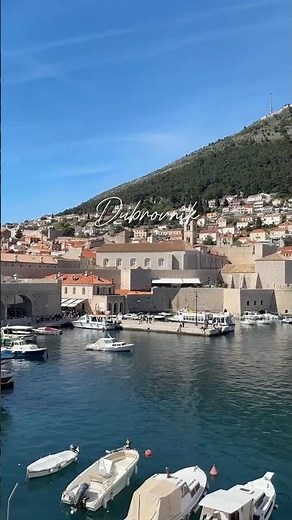 美しすぎて心満たされる🤍世界遺産ドゥブロブニク旧市街🏖️🍽️🇭🇷✨#croatia #dubrovnik #クロアチア #世界遺産 #駐妻 #ヨーロッパ旅行 #観光