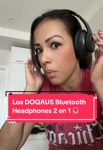 DOQAUS Bluetooth Headphones 2 en 1: Comodidad y Sonido