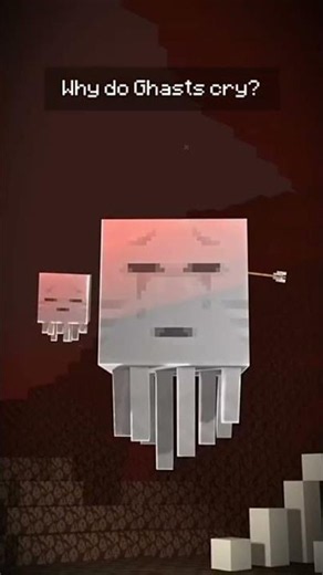 Why do ghasts cry? ￼ #minecraft #minecraftsurvivalseriesepisode1 #memes #minecraft gaming #sad
