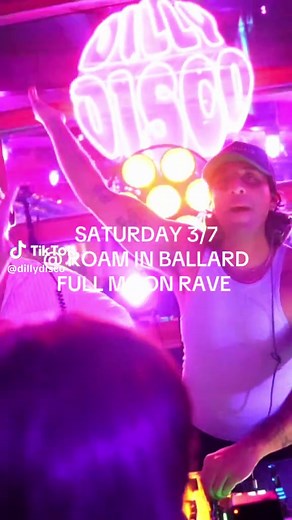 Seattle Full Moon House Rave on March 7